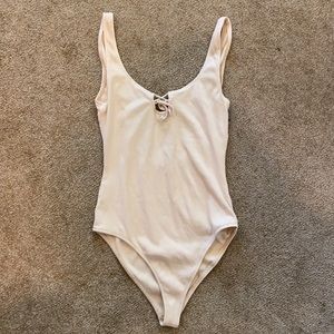 OBEY bodysuit scoop back